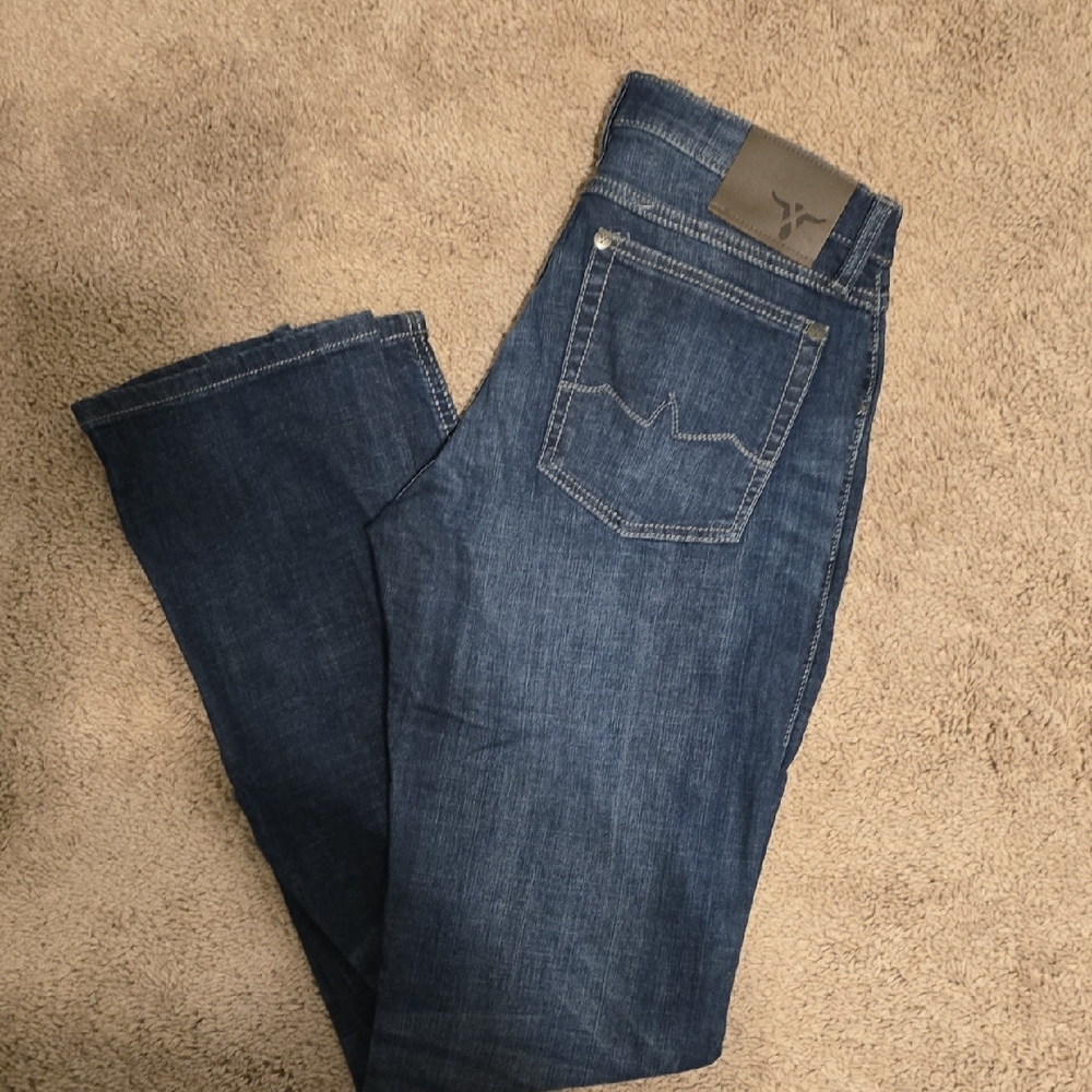 Wrangler Deep Blue Denim Jeans, 30x34